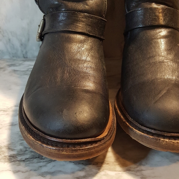Frye Buckle Boots - Picture 2 of 9